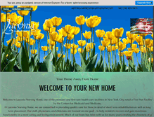 Tablet Screenshot of laconianursinghome.com